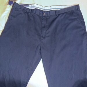 Polo Ralph Lauren Mens 48 X 32 Classic Fit Chino Pants Navy Blue  NWT